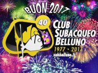 Buon 2017! 40° Anniversario Club Subacqueo Belluno